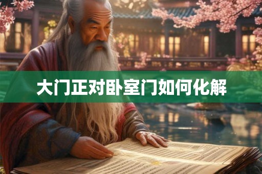 大门正对卧室门如何化解 大门正对卧室门如何化解
