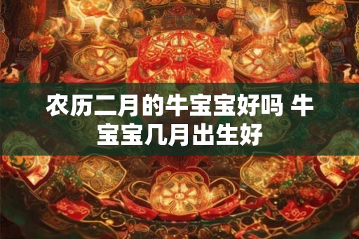 农历二月的牛宝宝好吗 牛宝宝几月出生好