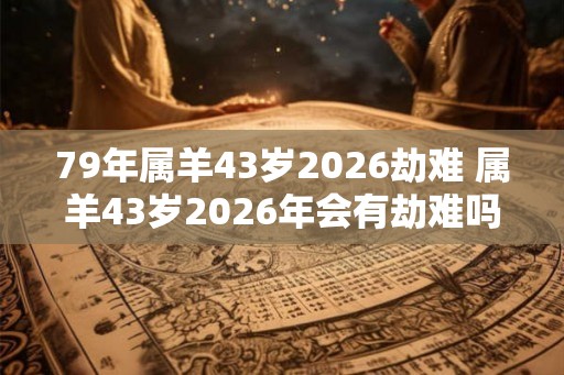 79年属羊43岁2026劫难 属羊43岁2026年会有劫难吗