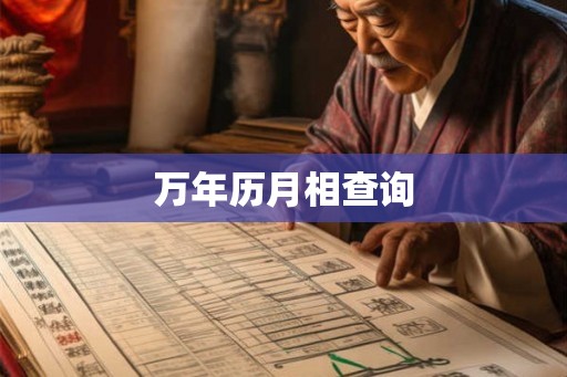 万年历月相查询