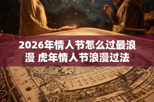 2026年情人节怎么过最浪漫 虎年情人节浪漫过法