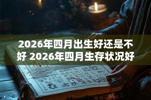 2026年四月出生好还是不好 2026年四月生存状况好吗
