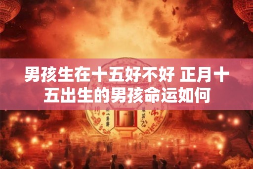 男孩生在十五好不好 正月十五出生的男孩命运如何 男孩生在十五好不好 正月十五出生的男孩命运如何