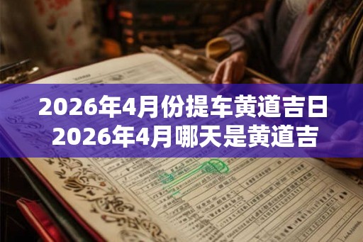 2026年4月份提车黄道吉日 2026年4月哪天是黄道吉日提车