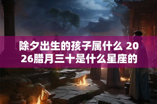除夕出生的孩子属什么 2026腊月三十是什么星座的
