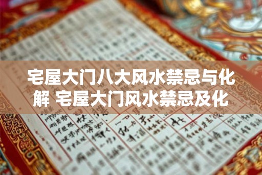 宅屋大门八大风水禁忌与化解 宅屋大门风水禁忌及化解 宅屋大门八大风水禁忌与化解 宅屋大门风水禁忌及化解