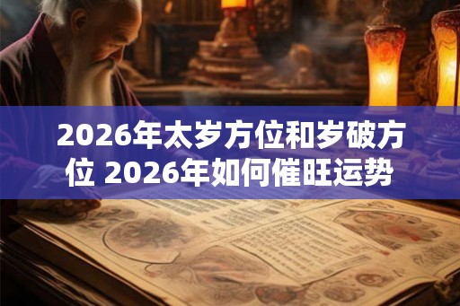 2026年太岁方位和岁破方位 2026年如何催旺运势