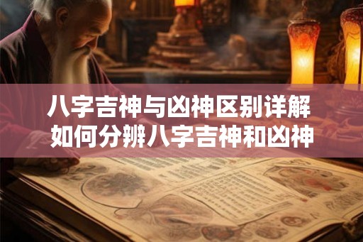 八字吉神与凶神区别详解 如何分辨八字吉神和凶神 八字吉神与凶神区别详解 如何分辨八字吉神和凶神