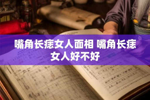 嘴角长痣女人面相 嘴角长痣女人好不好