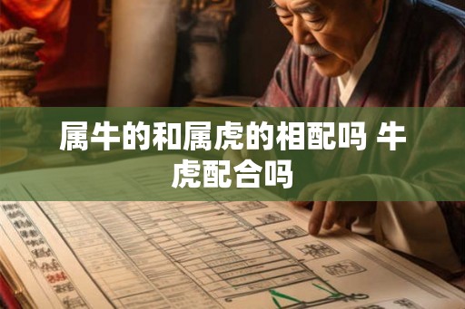 属牛的和属虎的相配吗 牛虎配合吗