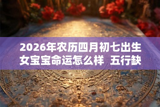 2026年农历四月初七出生女宝宝命运怎么样  五行缺什么