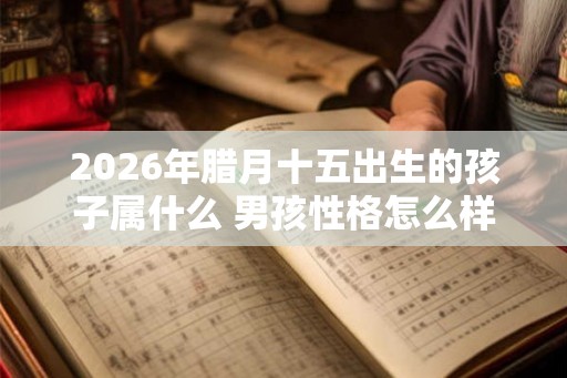 2026年腊月十五出生的孩子属什么 男孩性格怎么样