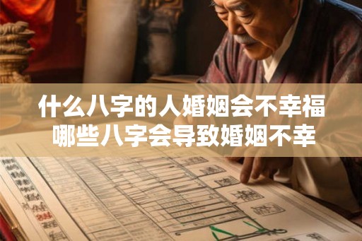 什么八字的人婚姻会不幸福 哪些八字会导致婚姻不幸福