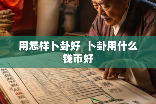 用怎样卜卦好  卜卦用什么钱币好