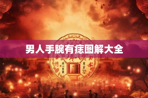 男人手腕有痣图解大全