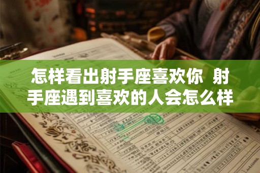 怎样看出射手座喜欢你  射手座遇到喜欢的人会怎么样