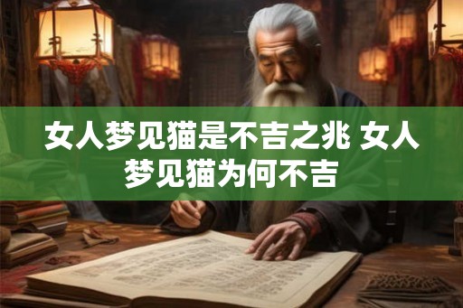 女人梦见猫是不吉之兆 女人梦见猫为何不吉