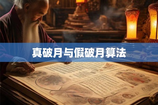 真破月与假破月算法