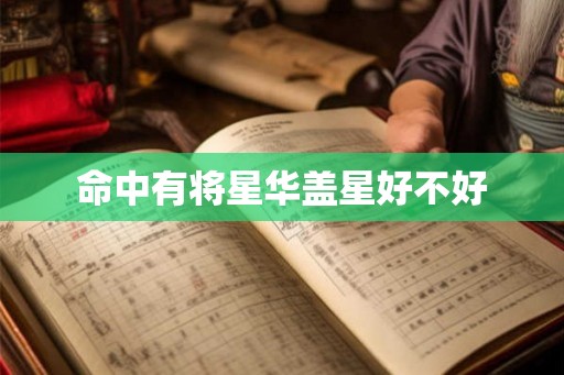 命中有将星华盖星好不好