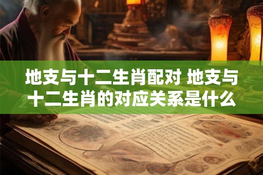 地支与十二生肖配对 地支与十二生肖的对应关系是什么