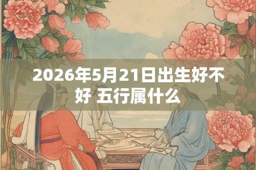2026年5月21日出生好不好 五行属什么