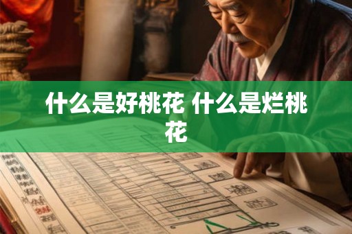 什么是好桃花 什么是烂桃花