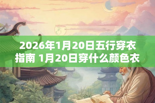 2026年1月20日五行穿衣指南 1月20日穿什么颜色衣服 2026年1月20日五行穿衣指南 1月20日穿什么颜色衣服