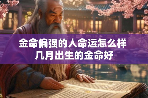 金命偏强的人命运怎么样 几月出生的金命好