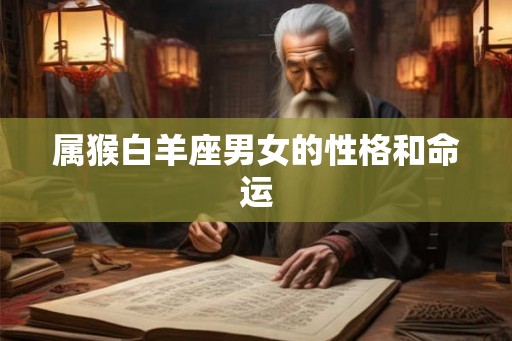 属猴白羊座男女的性格和命运
