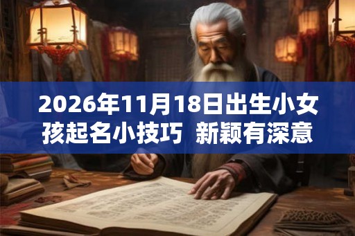 2026年11月18日出生小女孩起名小技巧  新颖有深意的名字