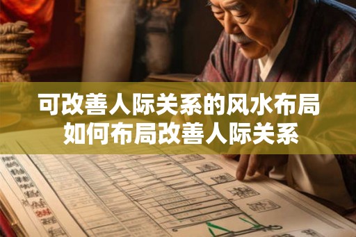 可改善人际关系的风水布局 如何布局改善人际关系
