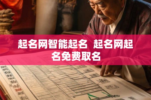 起名网智能起名  起名网起名免费取名
