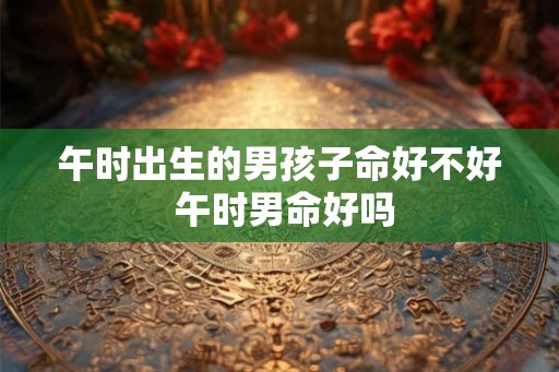 午时出生的男孩子命好不好 午时男命好吗