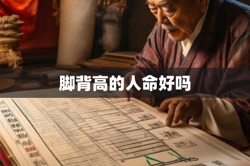 脚背高的人命好吗
