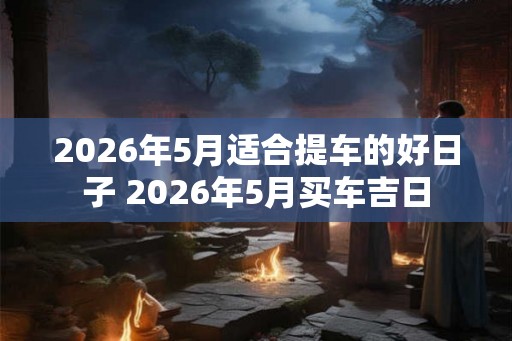 2026年5月适合提车的好日子 2026年5月买车吉日