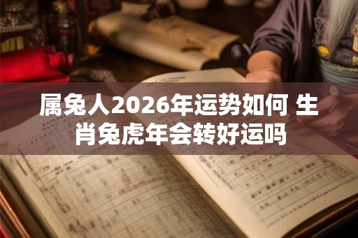 属兔人2026年运势如何 生肖兔虎年会转好运吗