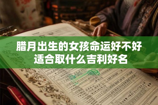 腊月出生的女孩命运好不好 适合取什么吉利好名