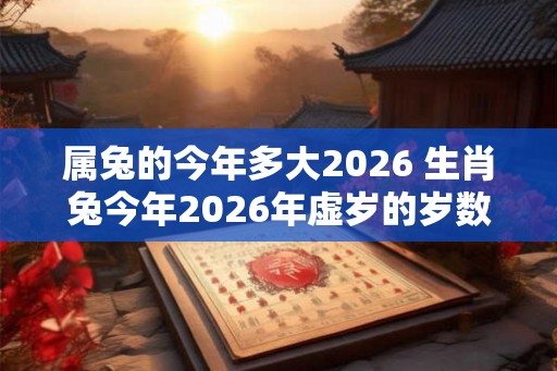属兔的今年多大2026 生肖兔今年2026年虚岁的岁数