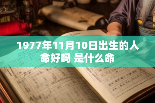 1977年11月10日出生的人命好吗 是什么命
