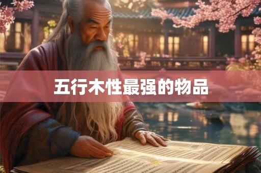 五行木性最强的物品