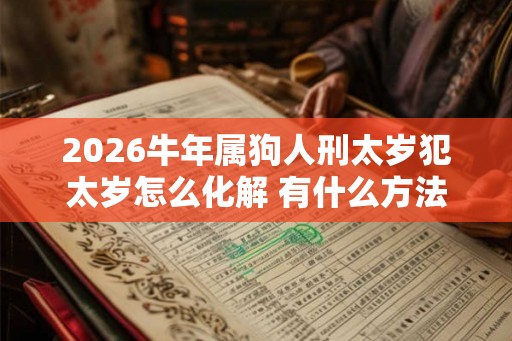 2026牛年属狗人刑太岁犯太岁怎么化解 有什么方法 2026牛年属狗人刑太岁犯太岁怎么化解 有什么方法