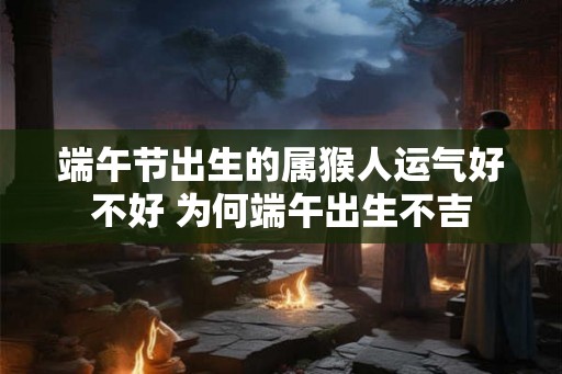 端午节出生的属猴人运气好不好 为何端午出生不吉