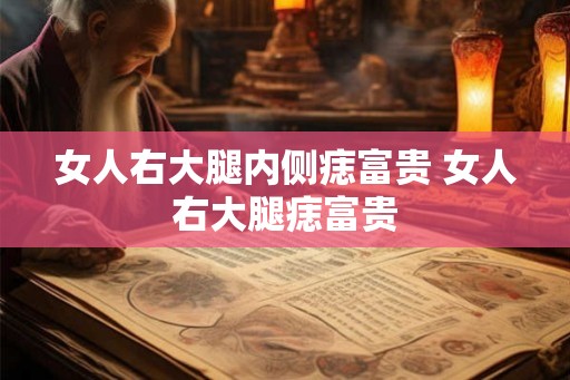 女人右大腿内侧痣富贵 女人右大腿痣富贵