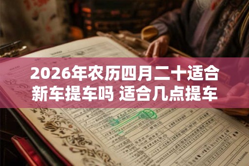 2026年农历四月二十适合新车提车吗 适合几点提车