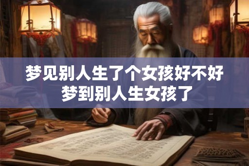 梦见别人生了个女孩好不好 梦到别人生女孩了