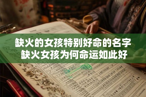 缺火的女孩特别好命的名字 缺火女孩为何命运如此好