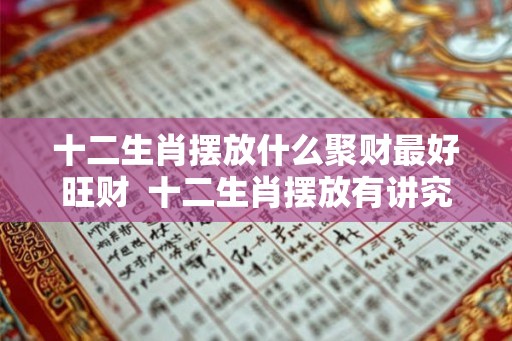 十二生肖摆放什么聚财最好旺财  十二生肖摆放有讲究吗