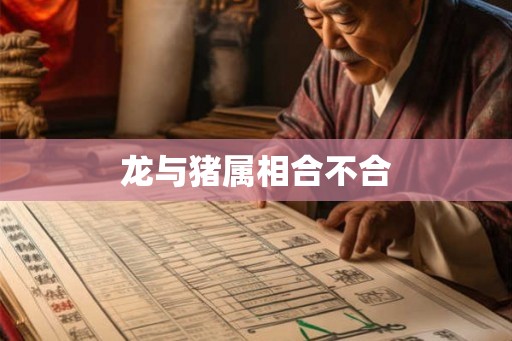 龙与猪属相合不合