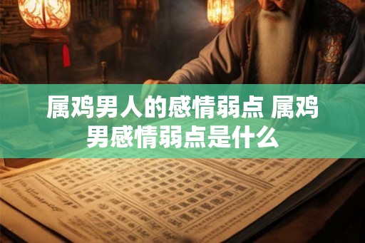 属鸡男人的感情弱点 属鸡男感情弱点是什么 属鸡男人的感情弱点 属鸡男感情弱点是什么