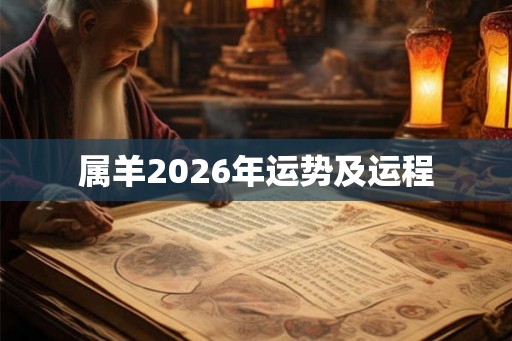 属羊2026年运势及运程 属羊2026年运势及运程